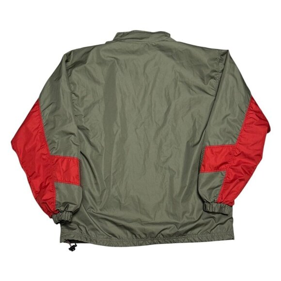 ADIDAS Retro Y2K Lightweight Activewear Splash Windbreaker Jacket Mens Small - Picture 2 of 5